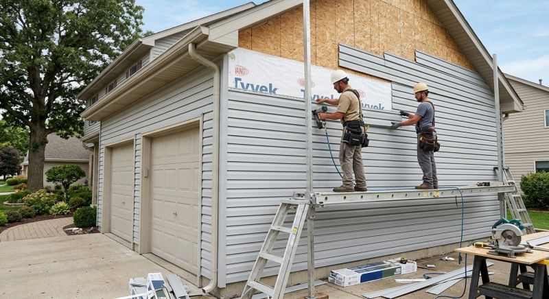 Garage Siding Installation in Dallas County, TX