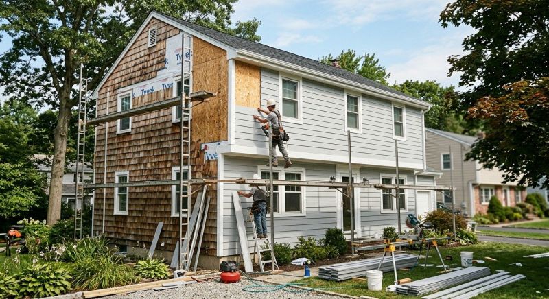 House Siding Installation in Plano, TX