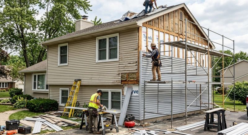 House Siding Replacement in Dallas County, TX