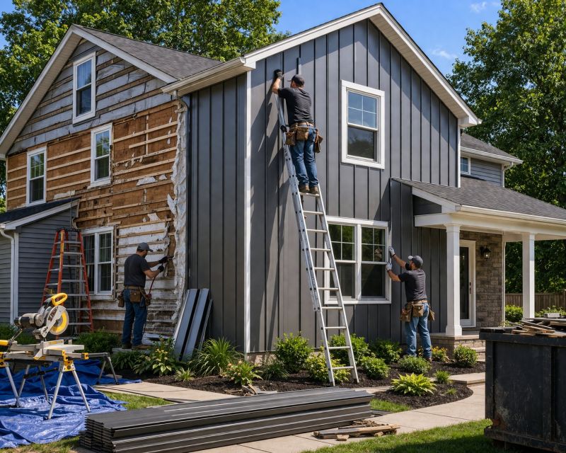 House Siding Replacement in Dallas County, TX