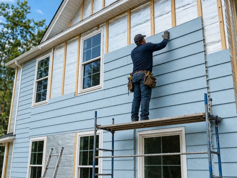 Insulated Siding Installation in Rockwall, TX