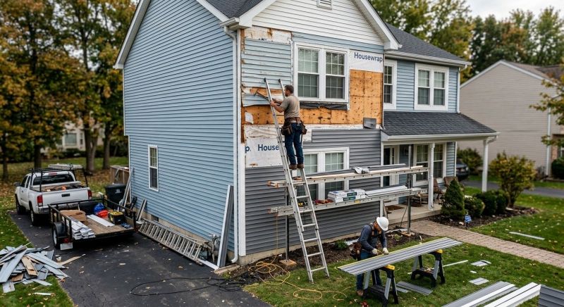 Siding Replacement in Red Oak, TX