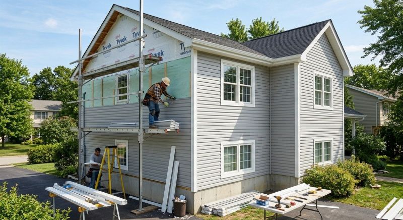 Vertical Siding Replacement in Dallas County, TX