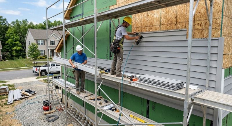 Vinyl Siding Installation in Red Oak, TX