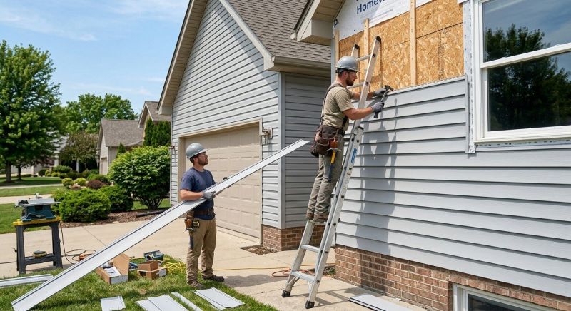 Vinyl Siding Installation in Sachse, TX